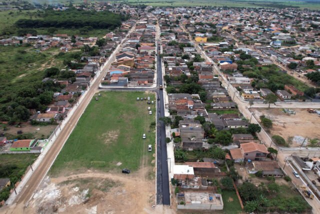 Obras Do Bairro Legal Do Parque Saraiva Avan Am Pavimenta O E